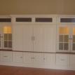 Painted wall unit for Mr.&Mrs. Bradley